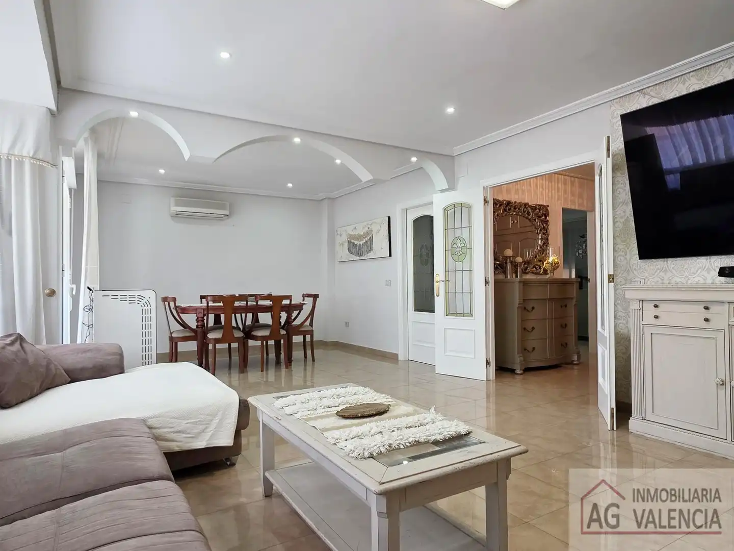 Wohnzimmer von Wohnung zur Miete in Almenara mit Klimaanlage, Heizung und Terrasse