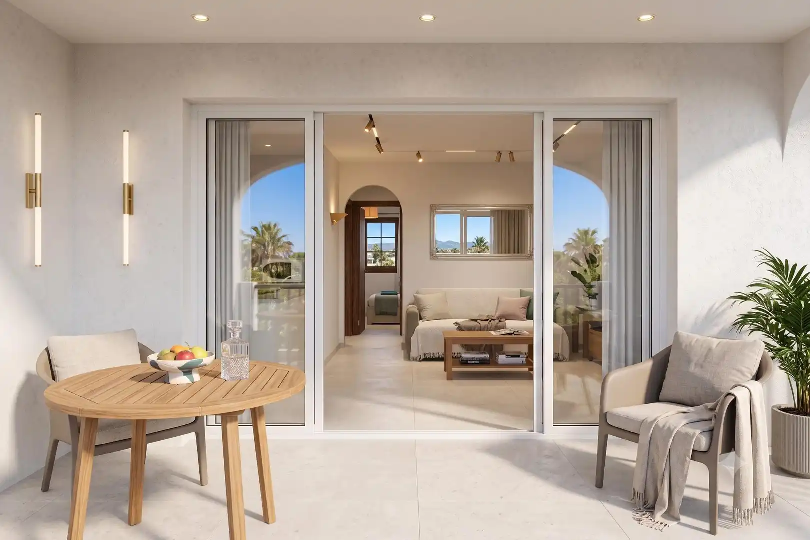 Apartment mit Terrasse zum Verkauf in Cala en Porter, imagen 3
