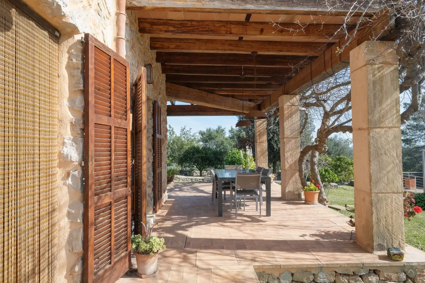 Jardín de Casa o chalet en venta en Petra