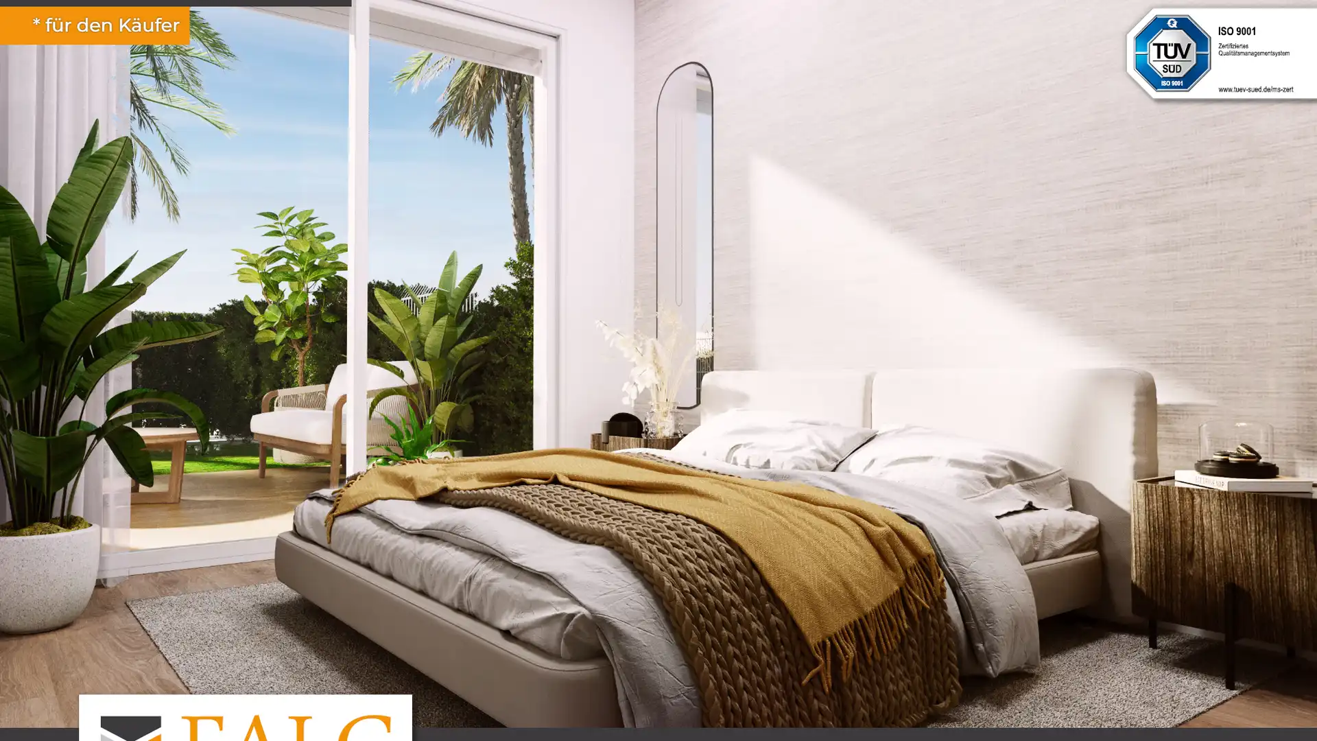 Bedroom of Apartments for sale in Alicante / Alacant  with Air Conditioner