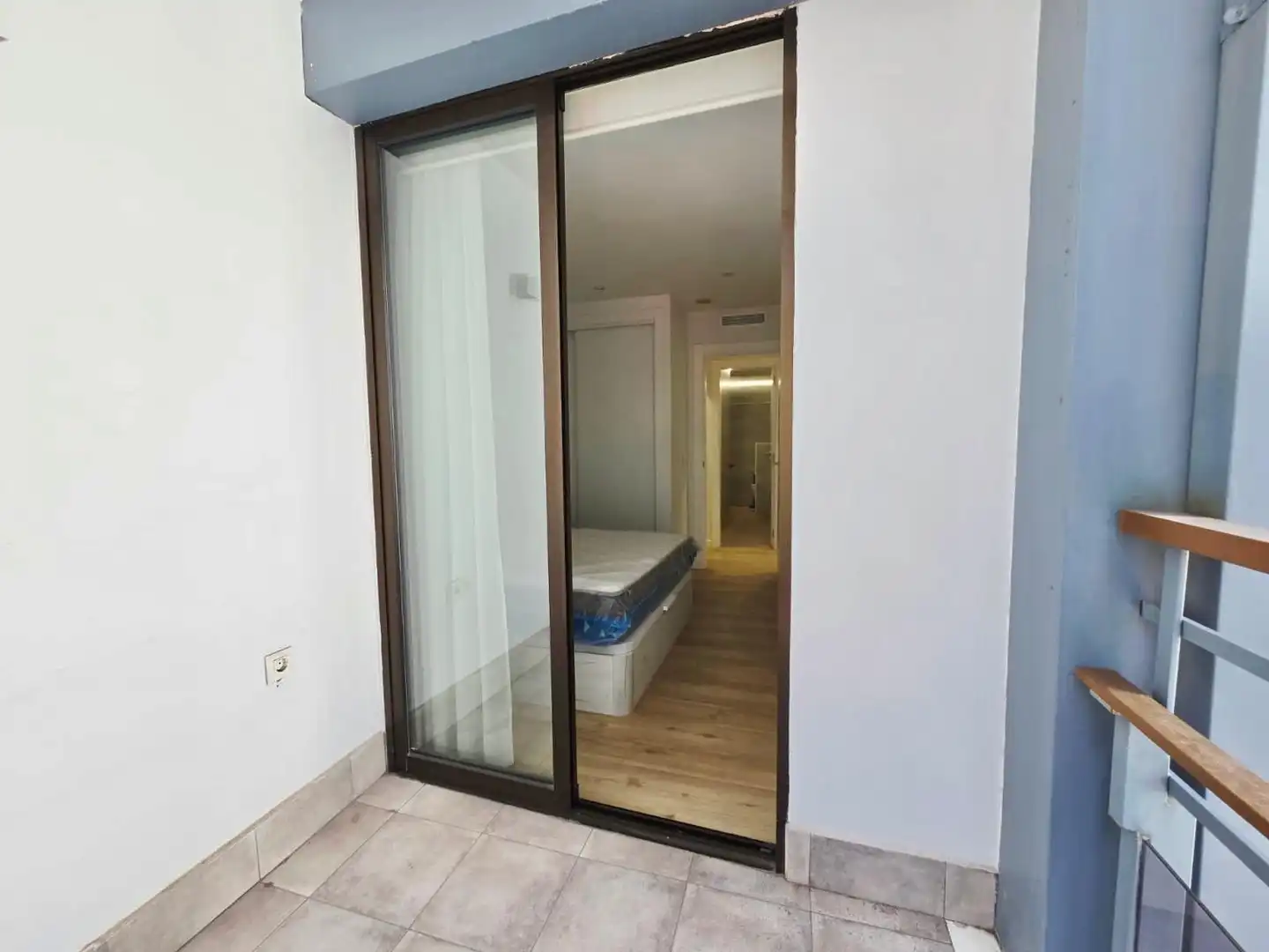 Bedroom of Flat for rent in Valencia  with Parquet flooring and Terrace