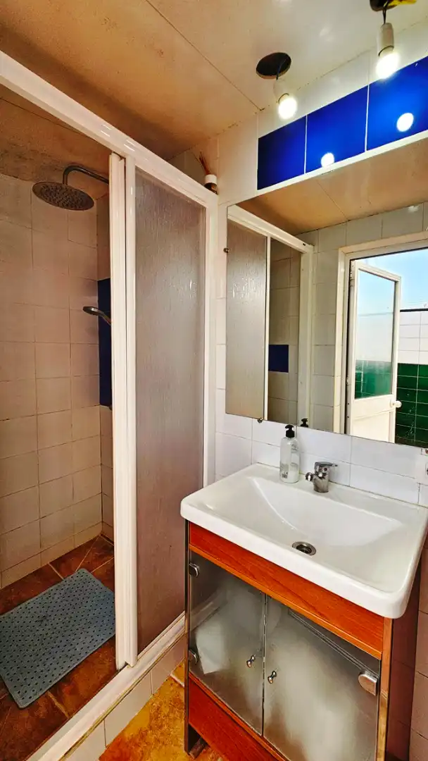 Baño de Casa o chalet en venta en Santa Ana la Real con Aire acondicionado, Calefacción y Jardín privado