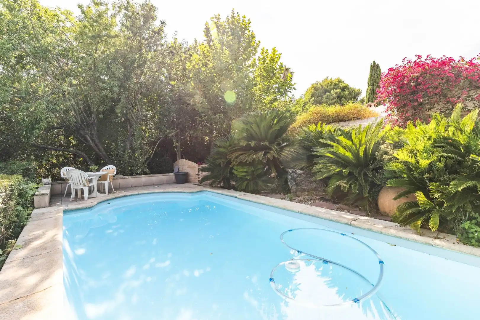 Swimming pool of Houses for sale in Rocafort  with Air Conditioner, Heating and Private garden