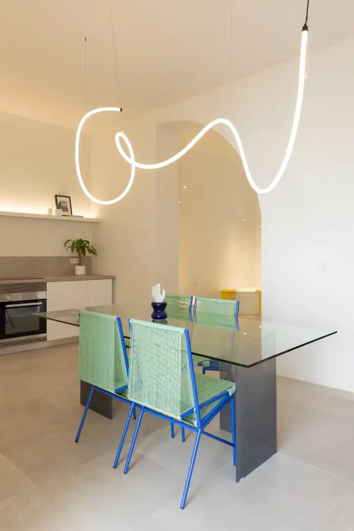 Dining room of Flat for share in Moncada  with Air Conditioner, Heating and Furnished