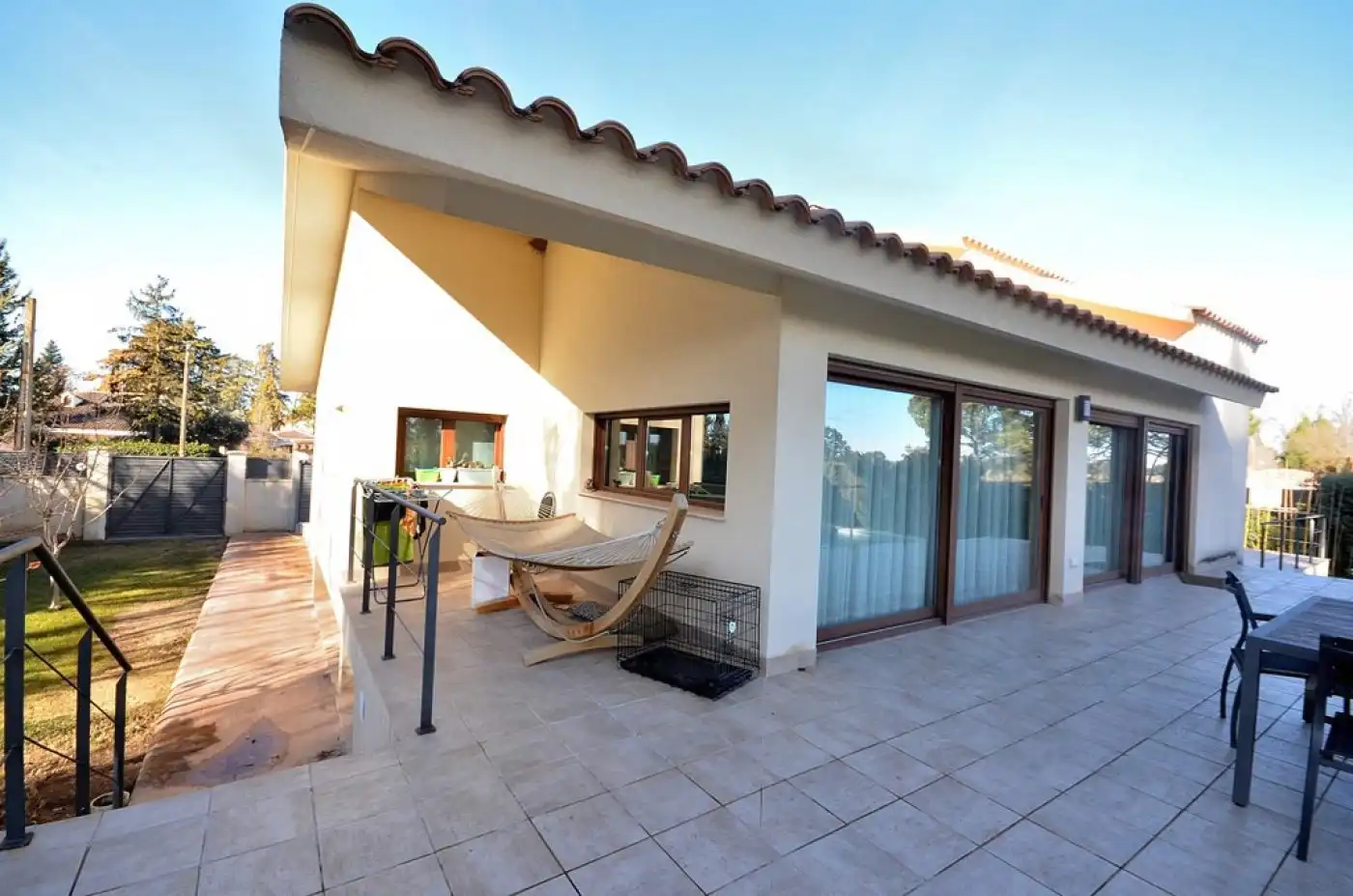 Terraza de Casa o chalet de alquiler en Albacete con Calefacción, Jardín privado y Trastero