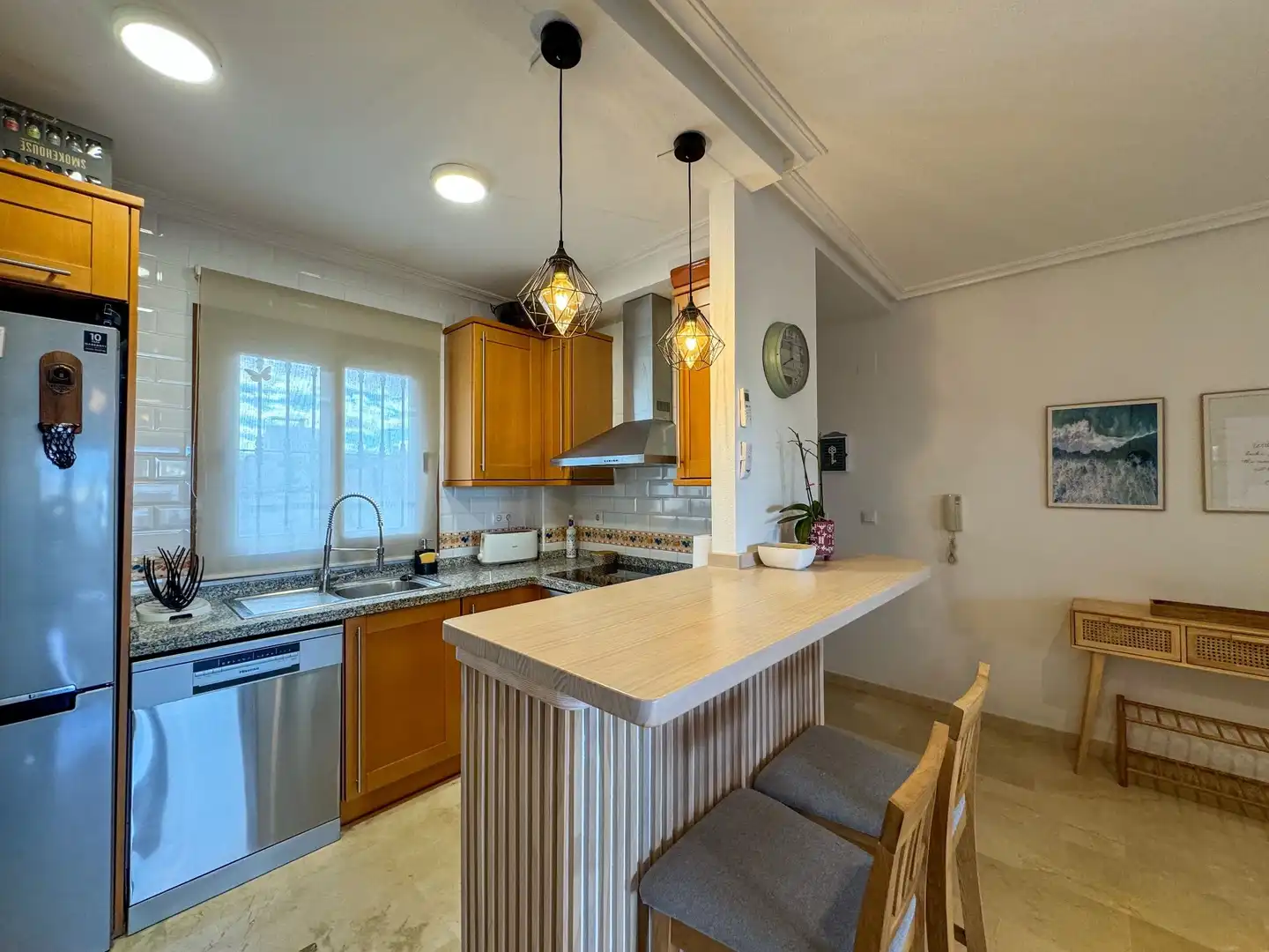 Kitchen of Detached homes for rent in Algorfa  with Air Conditioner, Heating and Private garden