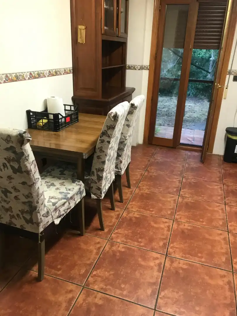 Comedor de Finca rústica de alquiler en Navarrete con Calefacción, Jardín privado y Parquet