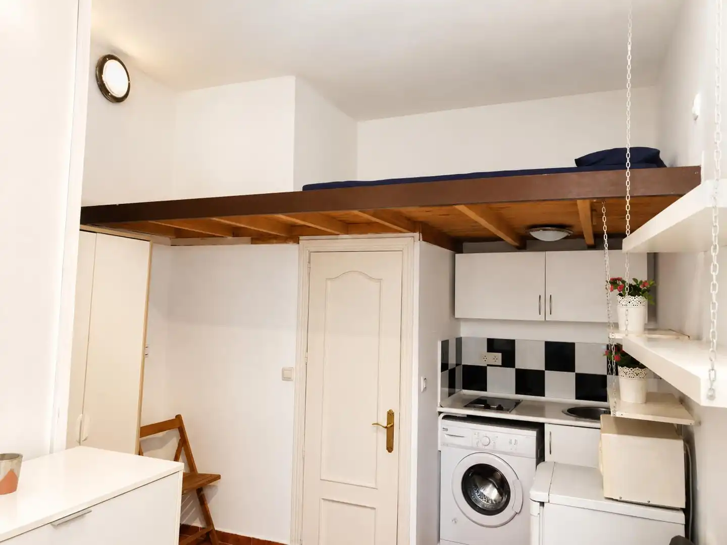 Cocina de Piso en venta en Madrid con Amueblado, Lavadora y Microondas