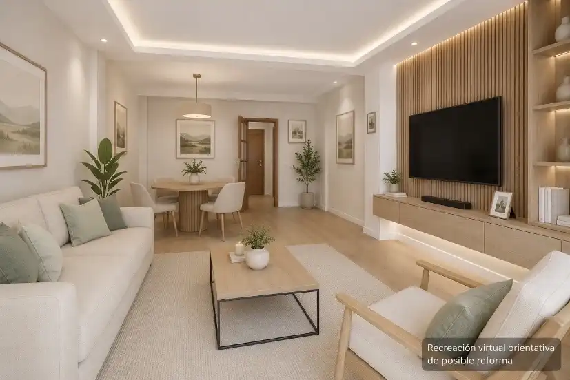 Sala d'estar de Pis en venda en Sevilla amb Calefacció, Terrassa i Balcó