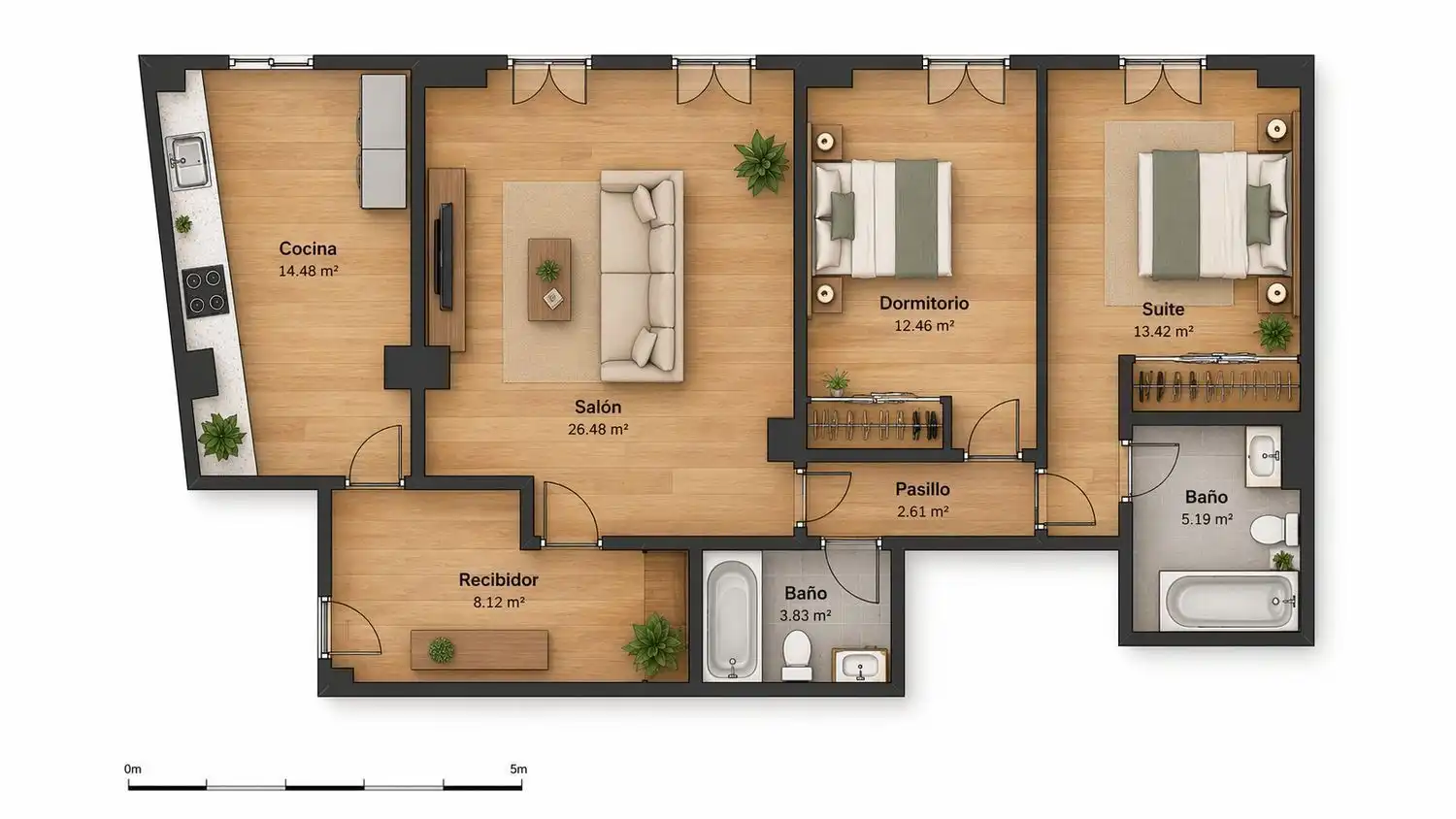 Piso en venta en Alcalá de Henares con Aire acondicionado, Calefacción y Trastero