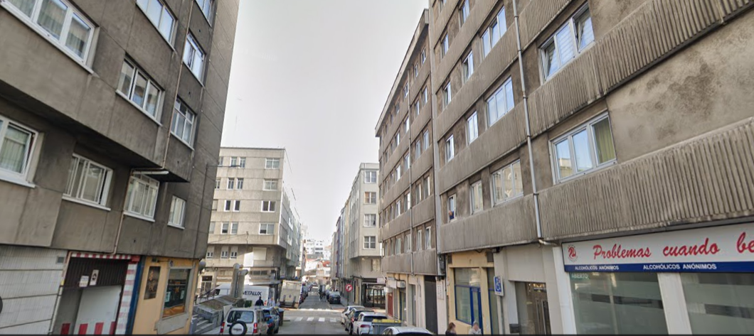 Exterior view of Flat for sale in A Coruña Capital 