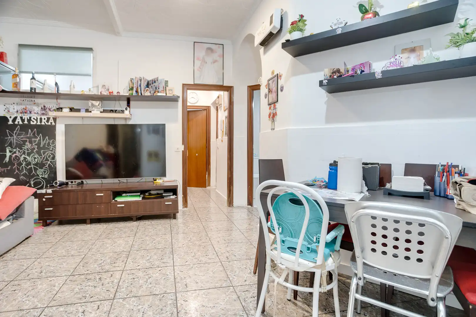 Sala de estar de Piso en venta en L'Hospitalet de Llobregat