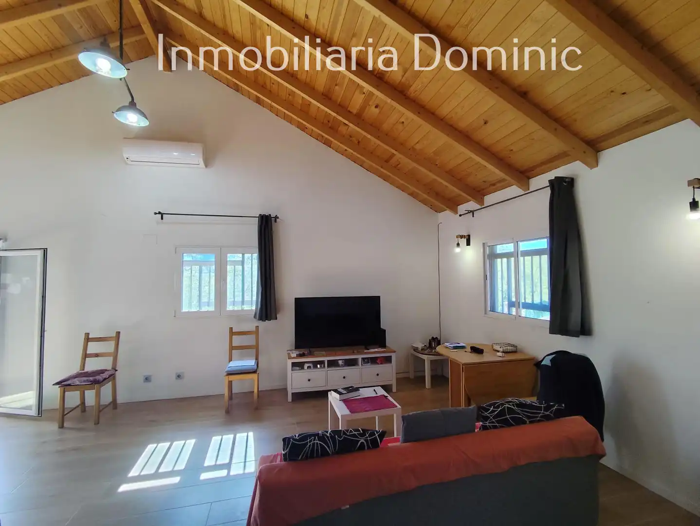 Sala de estar de Casa o chalet en venta en Maçanet de la Selva con Aire acondicionado, Jardín privado y Piscina