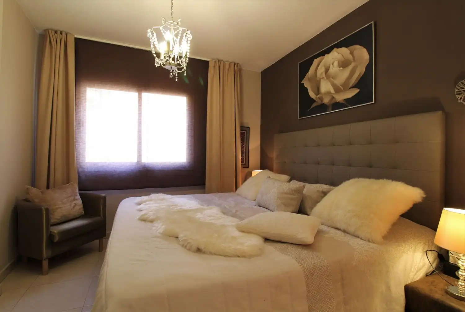 Schlafzimmer von Wohnung zum Verkauf in Girona mit Klimaanlage, Abstellraum und Balkon