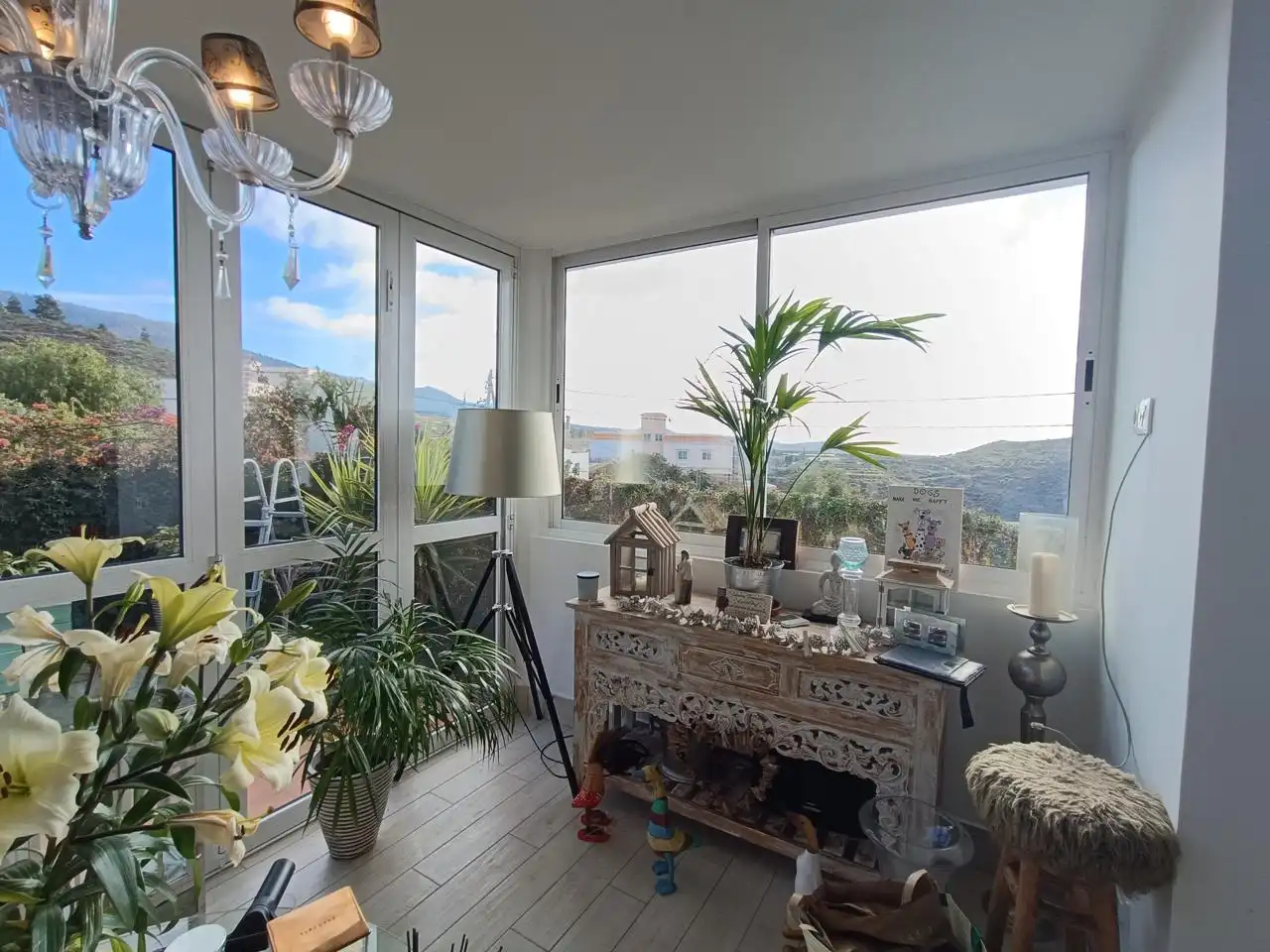 Living room of Houses for sale in Arona  with Private garden, Terrace and Alarm