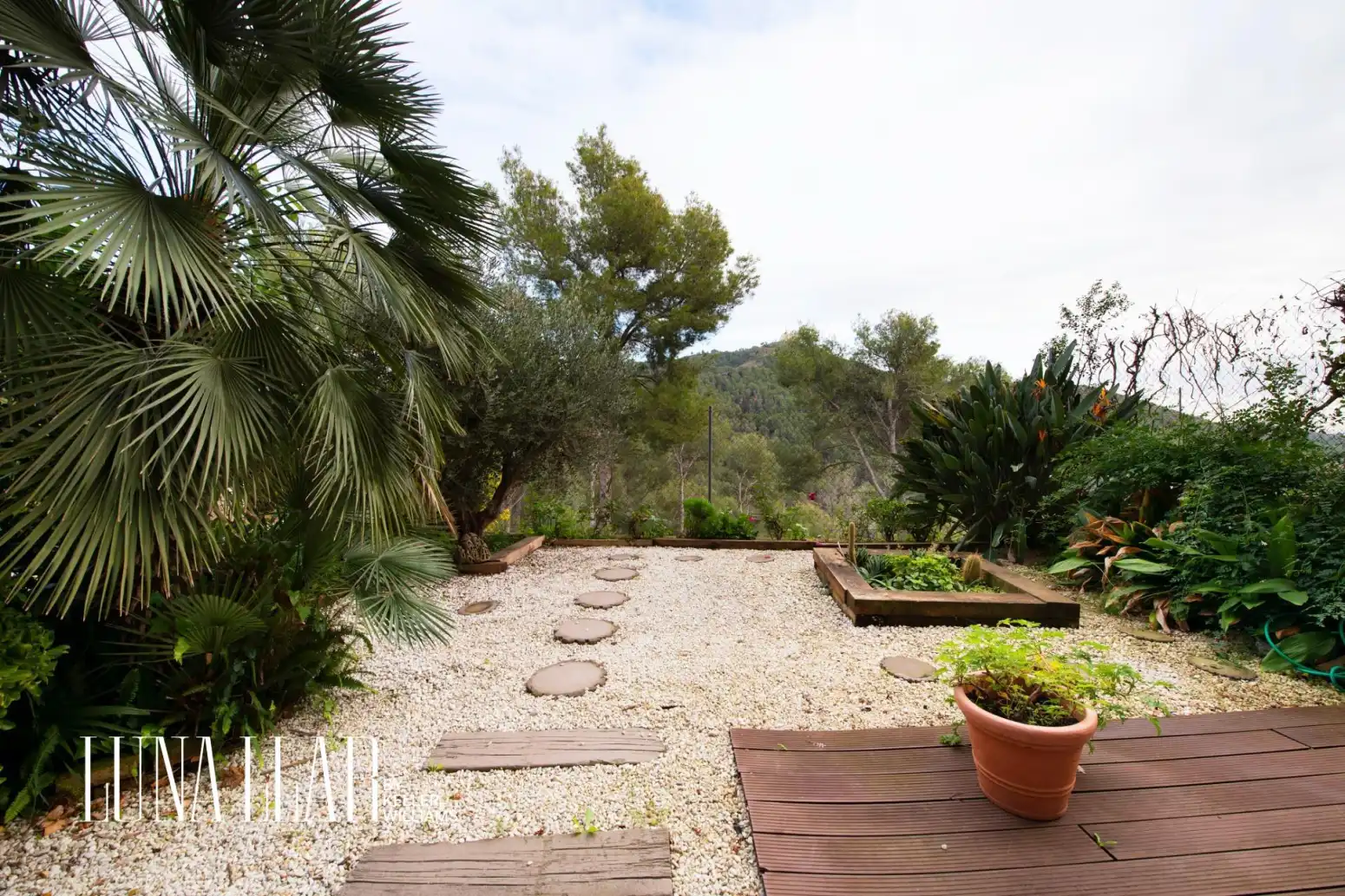 Jardín de Casa adosada en venta en Sant Climent de Llobregat con Calefacción, Parquet y Terraza