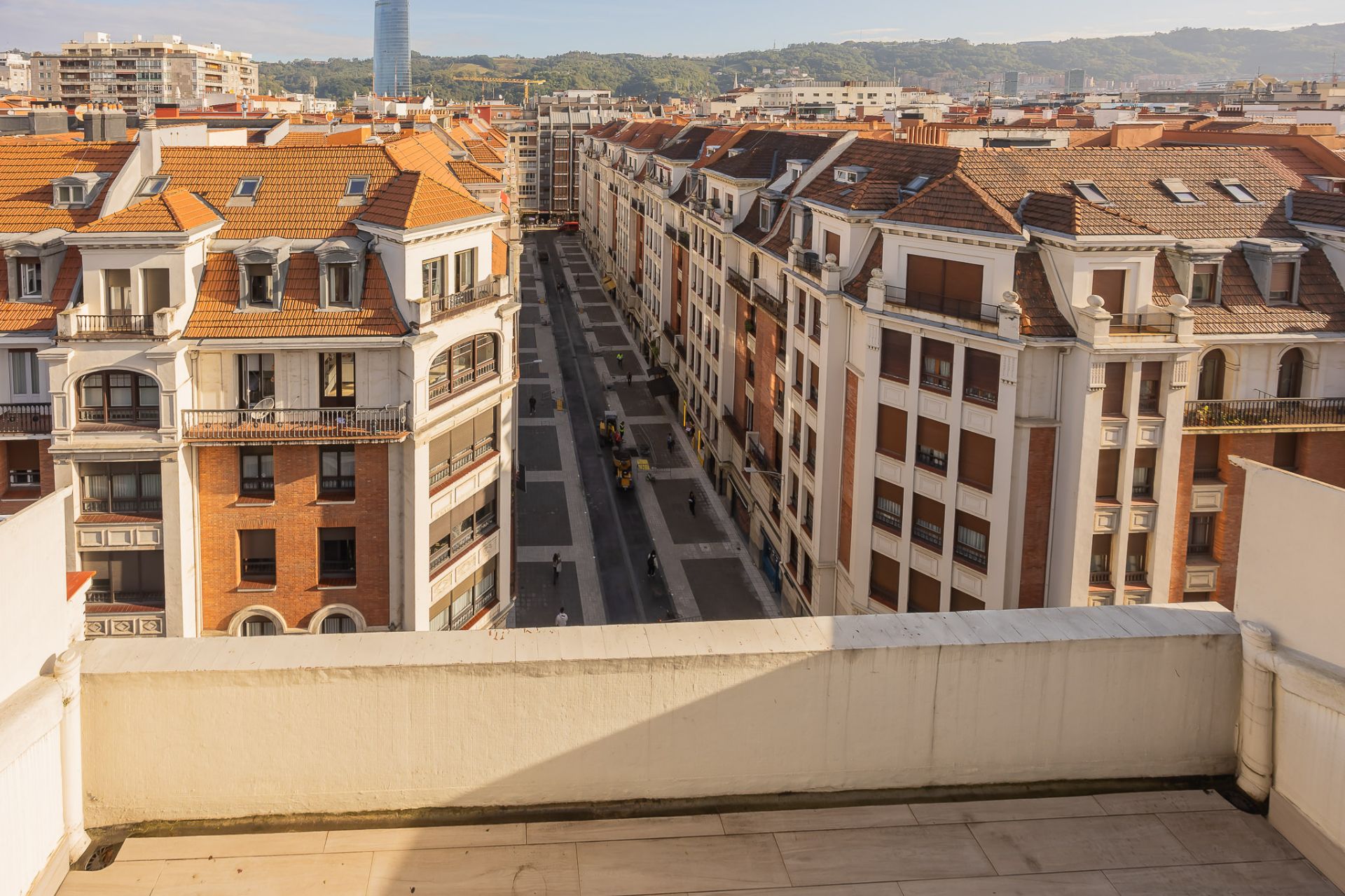 Exterior view of Attic for sale in Bilbao   with Heating, Terrace and Furnished