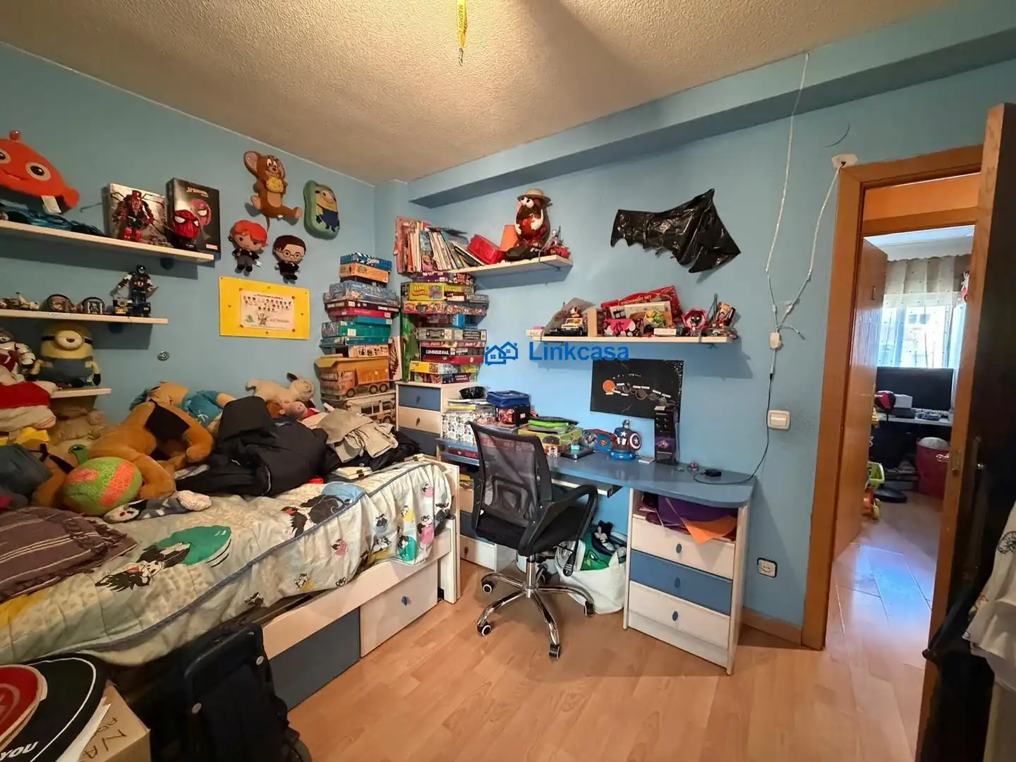 Bedroom of Flat for sale in Móstoles  with Air Conditioner, Heating and Terrace