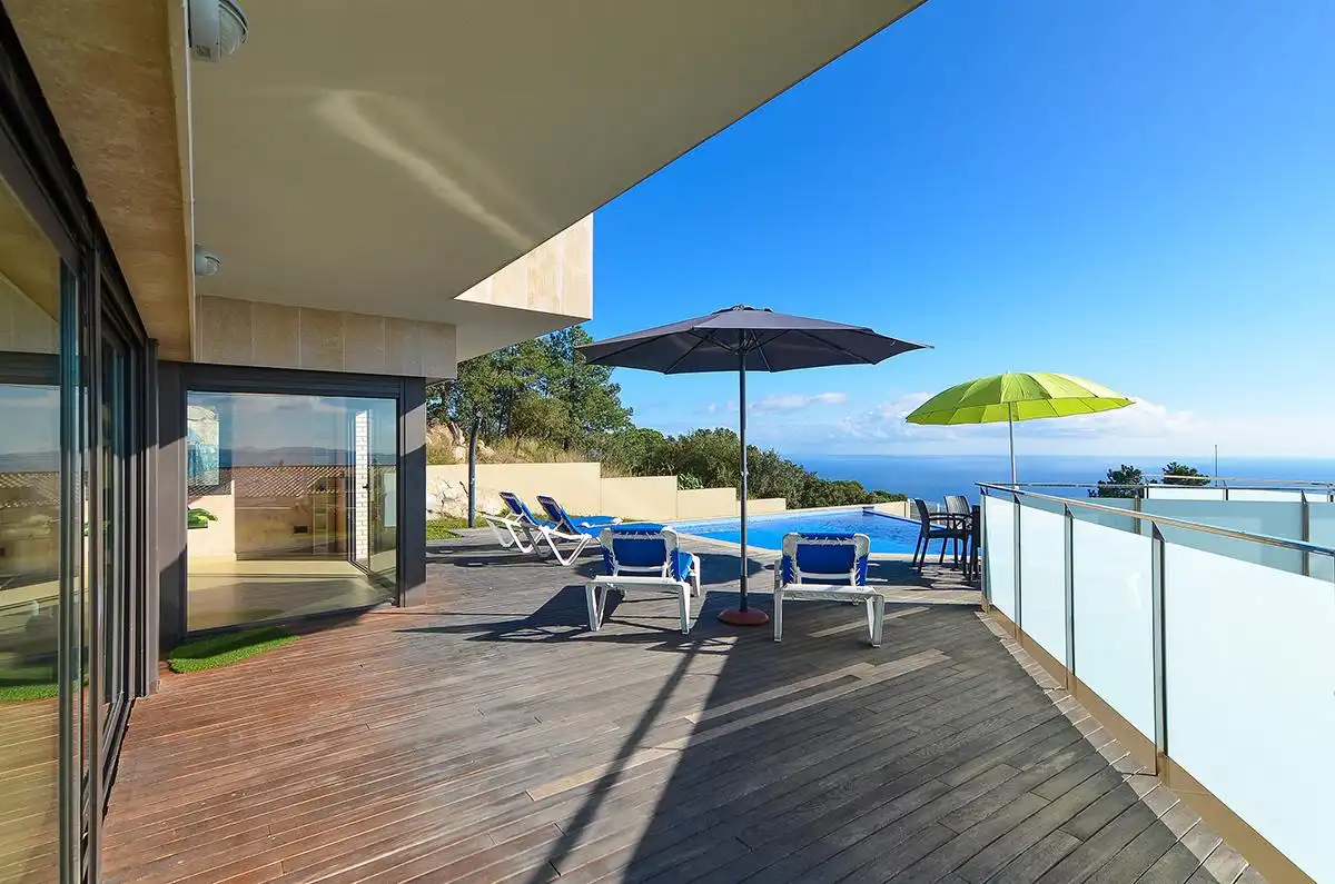 Terraza de Casa o chalet en venta en Lloret de Mar con Jardín privado, Terraza y Piscina
