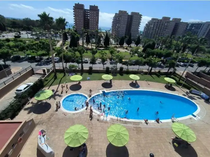 Swimming pool of Attic for sale in Oropesa del Mar / Orpesa  with Air Conditioner, Heating and Terrace