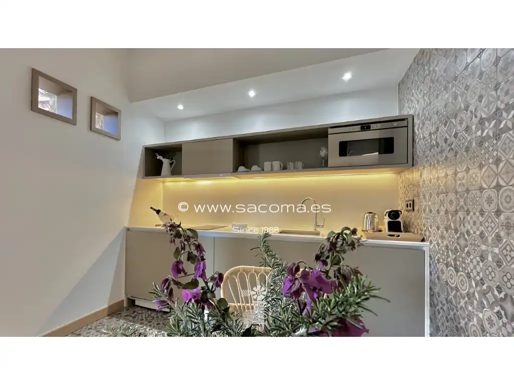Cocina de Apartamento en venta en Son Servera con Aire acondicionado, Jardín privado y Terraza
