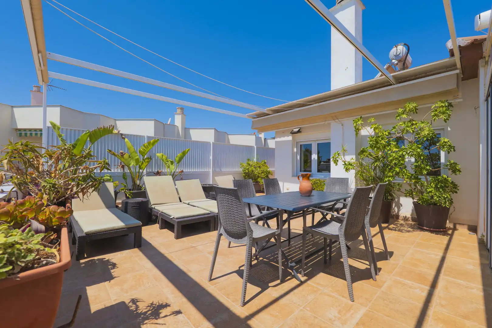 Terraza de Ático en venta en Torremolinos con Aire acondicionado, Calefacción y Terraza