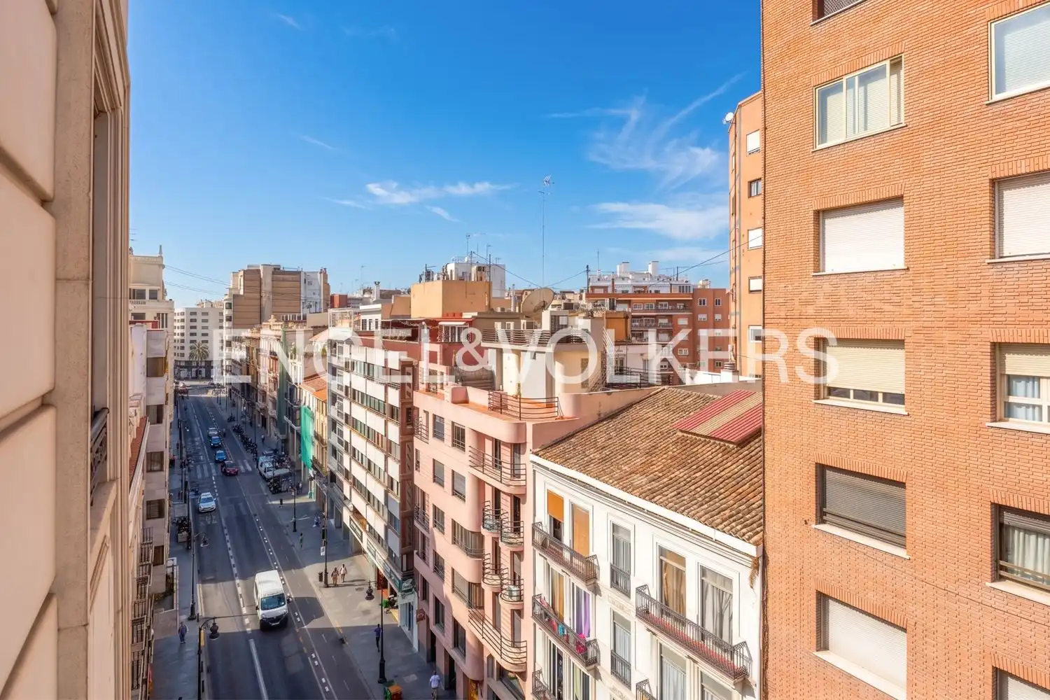 Vista exterior de Pis de lloguer en Valencia amb Aire condicionat, Calefacció i Moblat