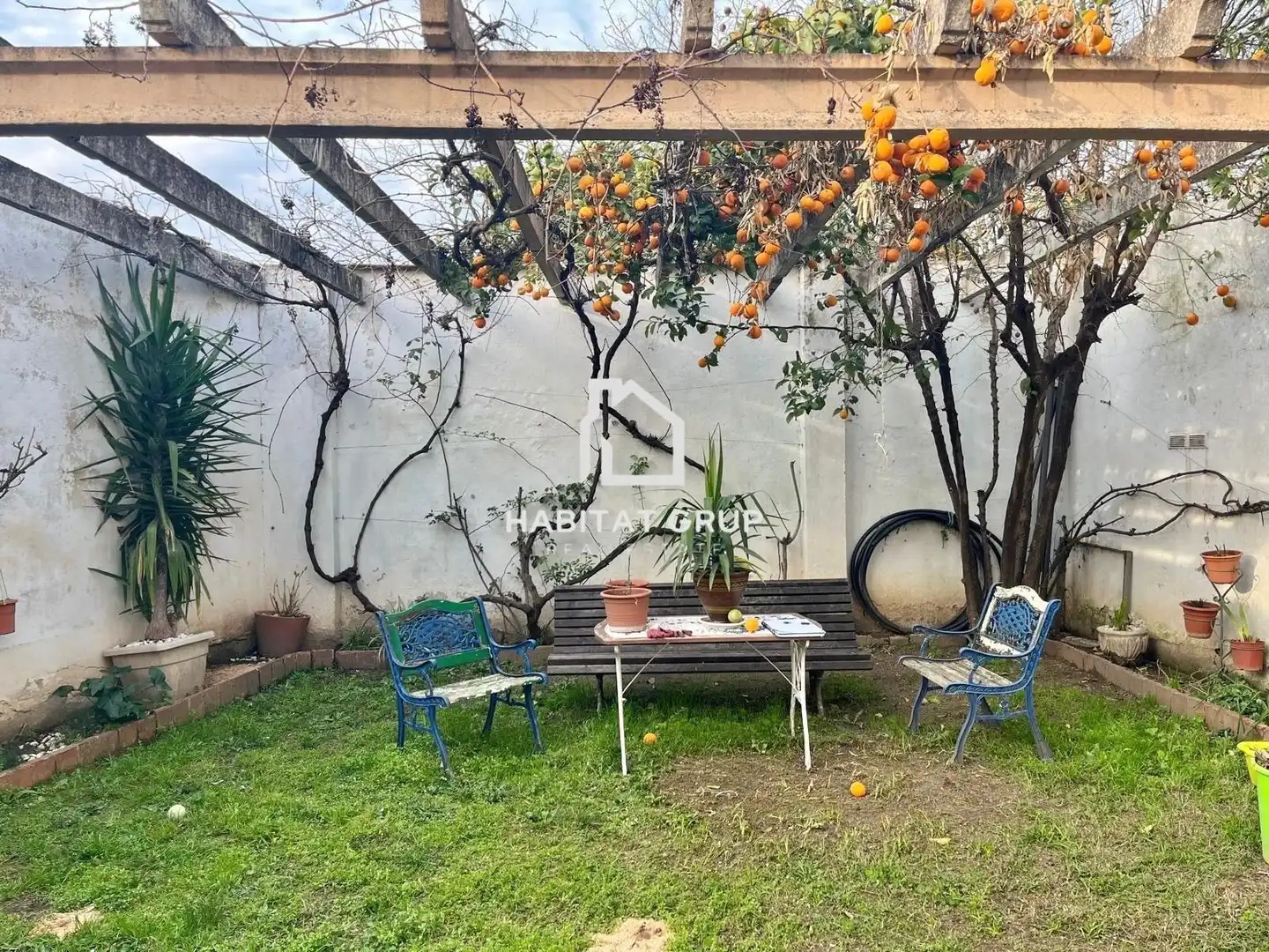 Garden of Houses for sale in Flaçà  with Heating, Private garden and Terrace