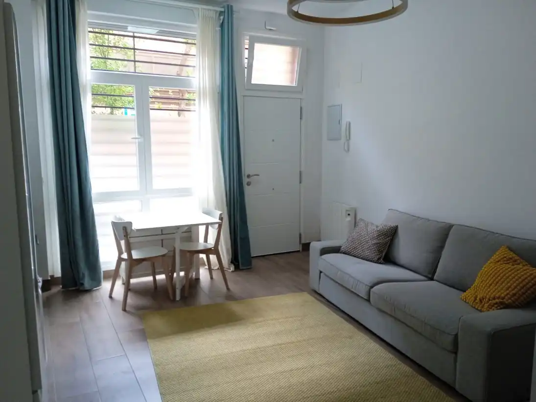 Living room of Ground floor for sale in Madrid  with Heating, Furnished and Washing machine