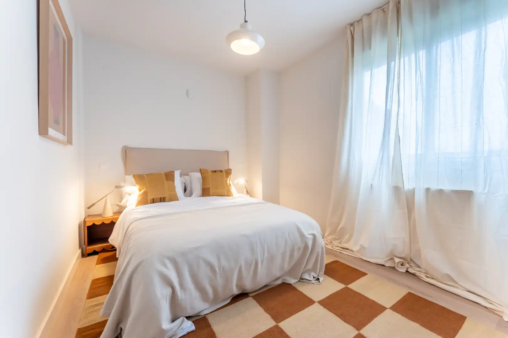 Bedroom of Flat for sale in Madrid  with Air Conditioner, Storage room and Community pool