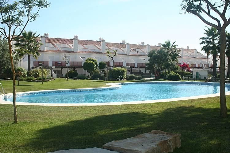Garden of Single-family semi-detached to rent in El Portil  with Air Conditioner, Private garden and Terrace