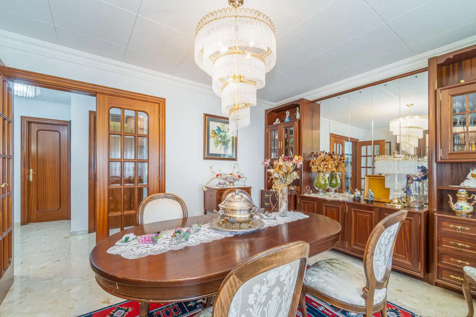 Comedor de Casa o chalet en venta en Figueres con Aire acondicionado, Calefacción y Jardín privado