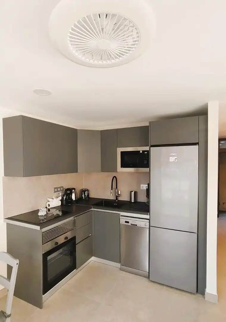 Cocina de Apartamento en venta en Arona con Aire acondicionado, Jardín privado y Terraza