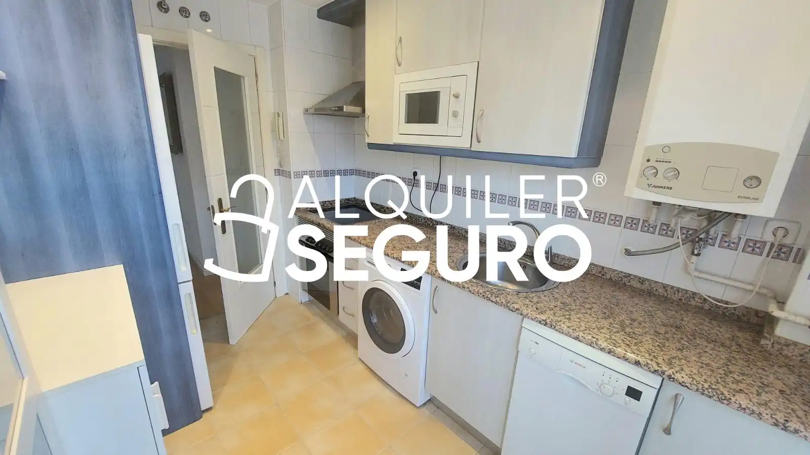 Cocina de Piso de alquiler en Barrio de Salamanca