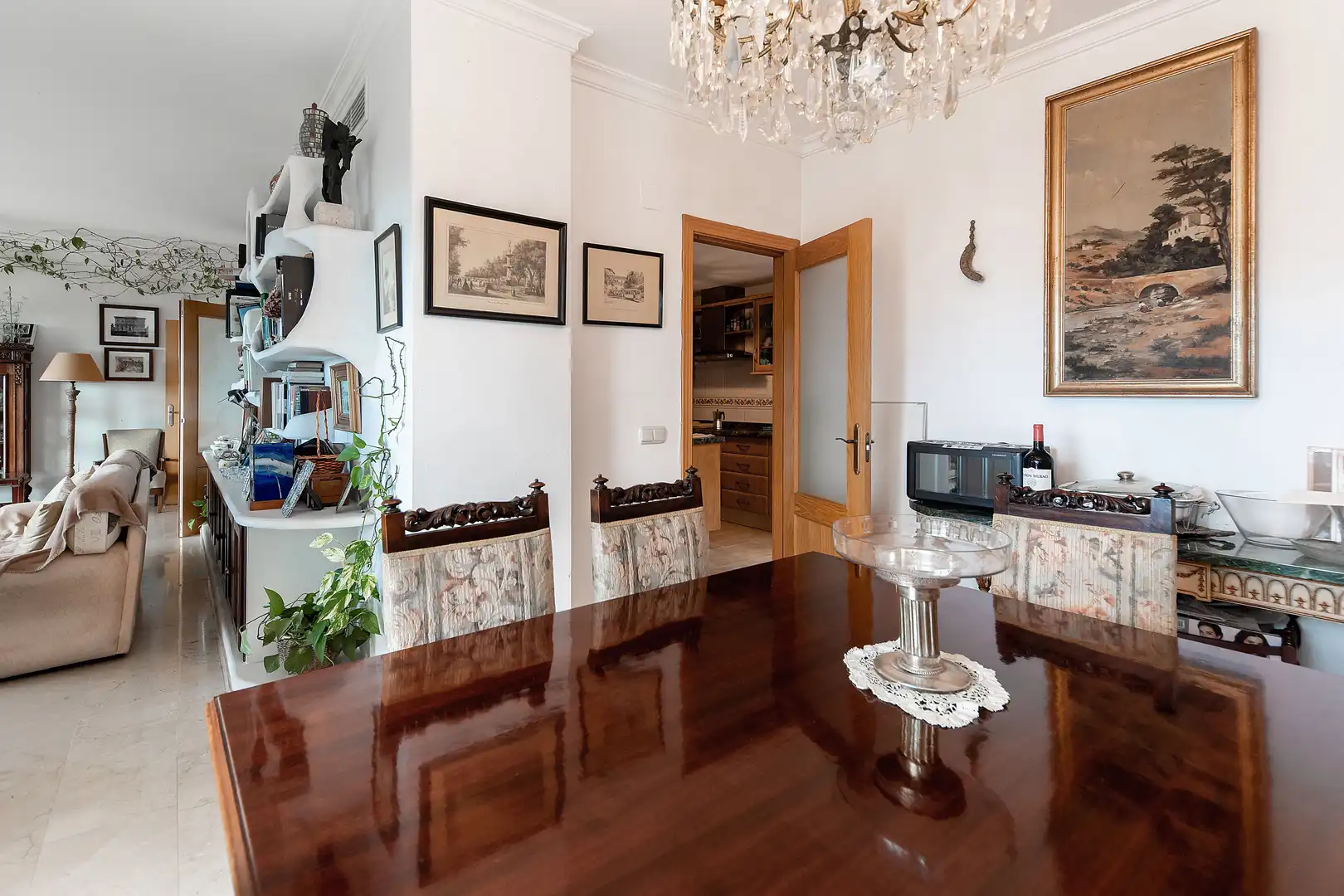 Dining room of Houses for sale in Málaga