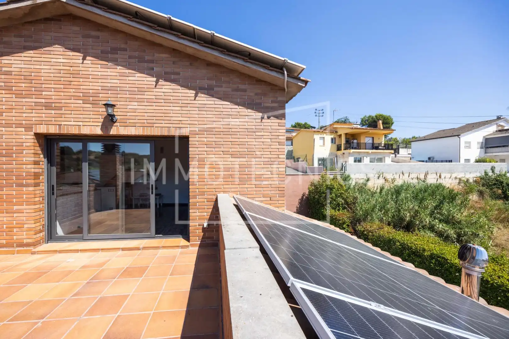 Terraza de Casa o chalet en venta en La Roca del Vallès con Calefacción, Jardín privado y Terraza