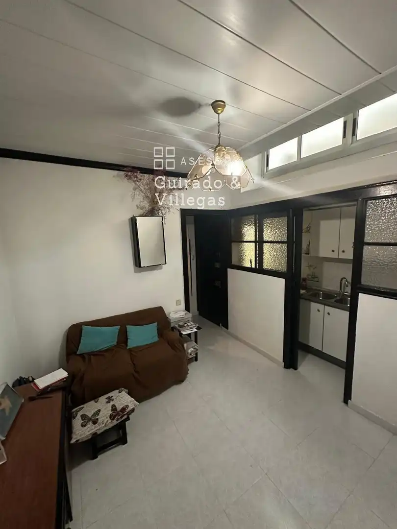 Sala de estar de Piso en venta en Barcelona con Terraza y Amueblado