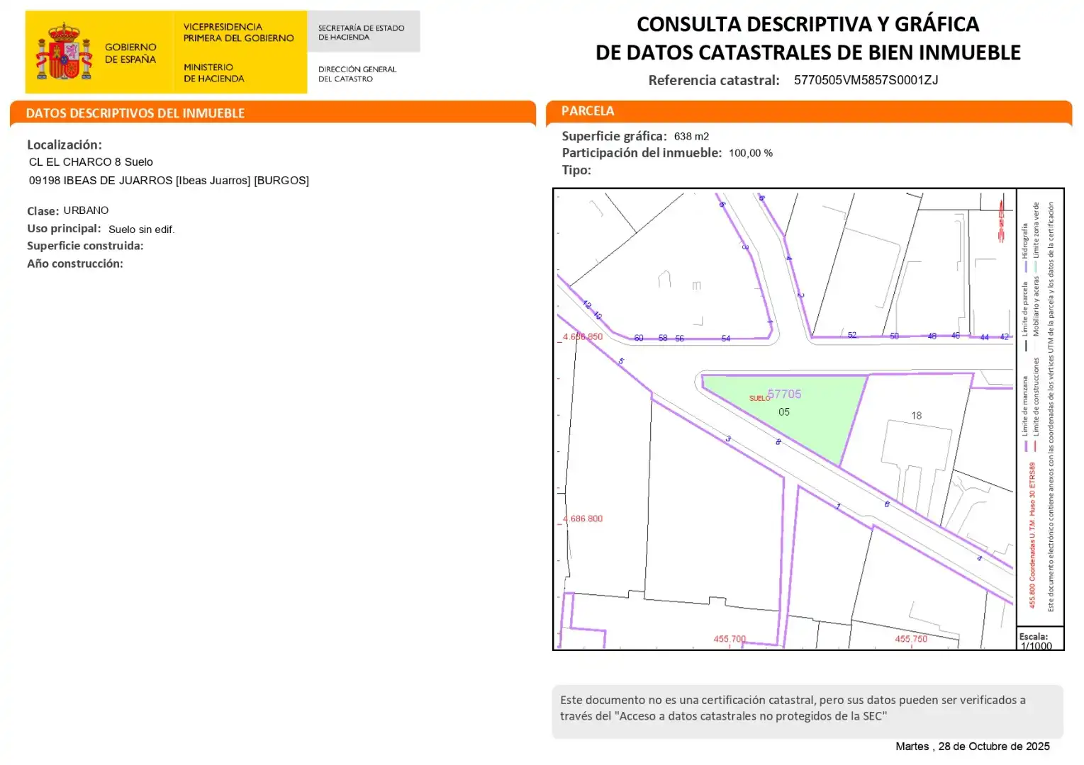 Terreno residencial en venta en Calle Poeta Martín Garrido, imagen 4