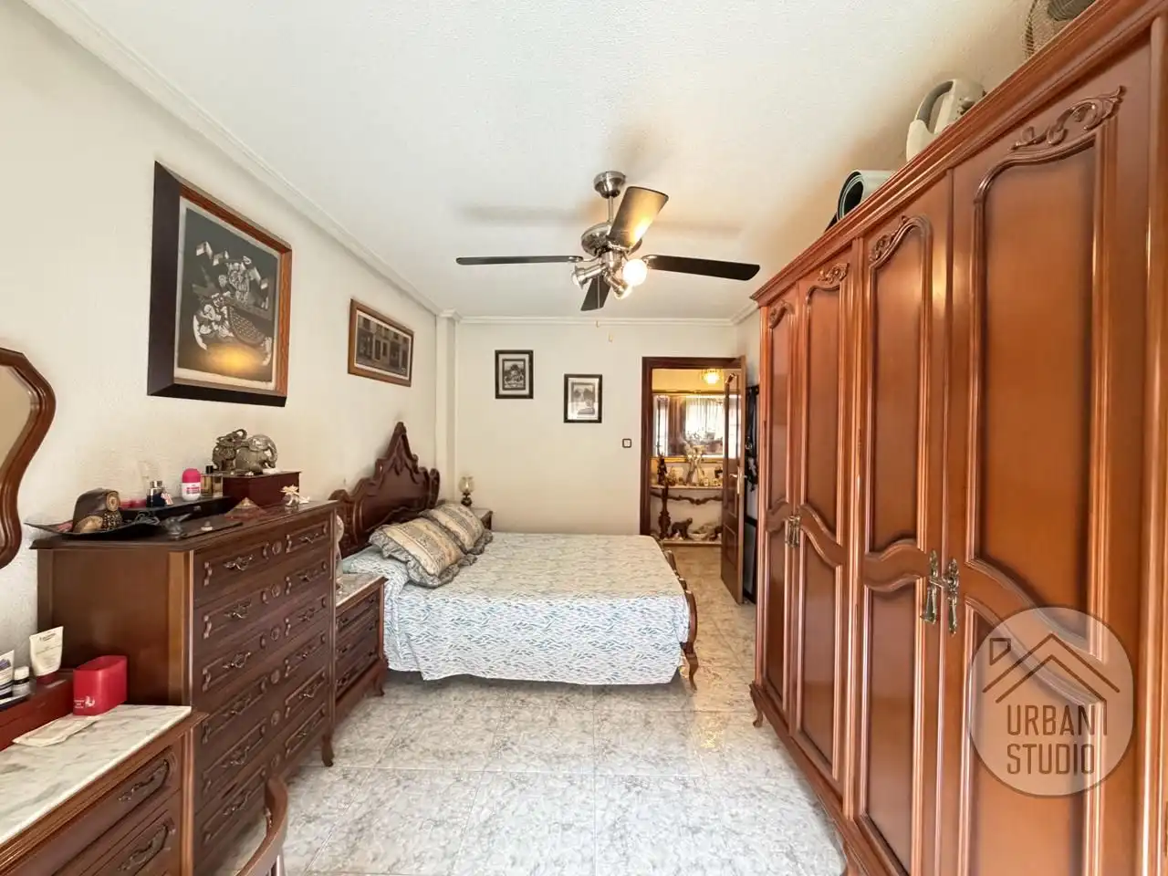 Bedroom of Flat for sale in Elda  with Heating