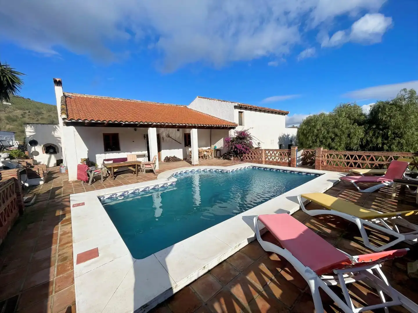 Swimming pool of Country homes for sale in Álora  with Heating, Private garden and Terrace