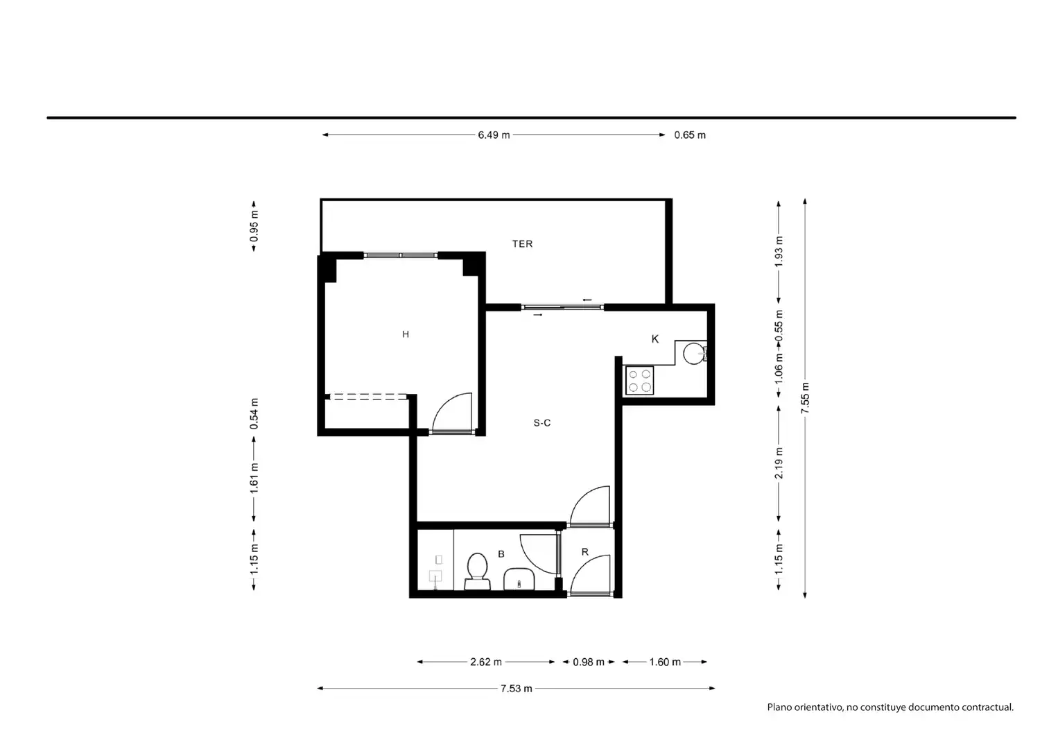 Dormitori de Apartament en venda en Alicante / Alacant