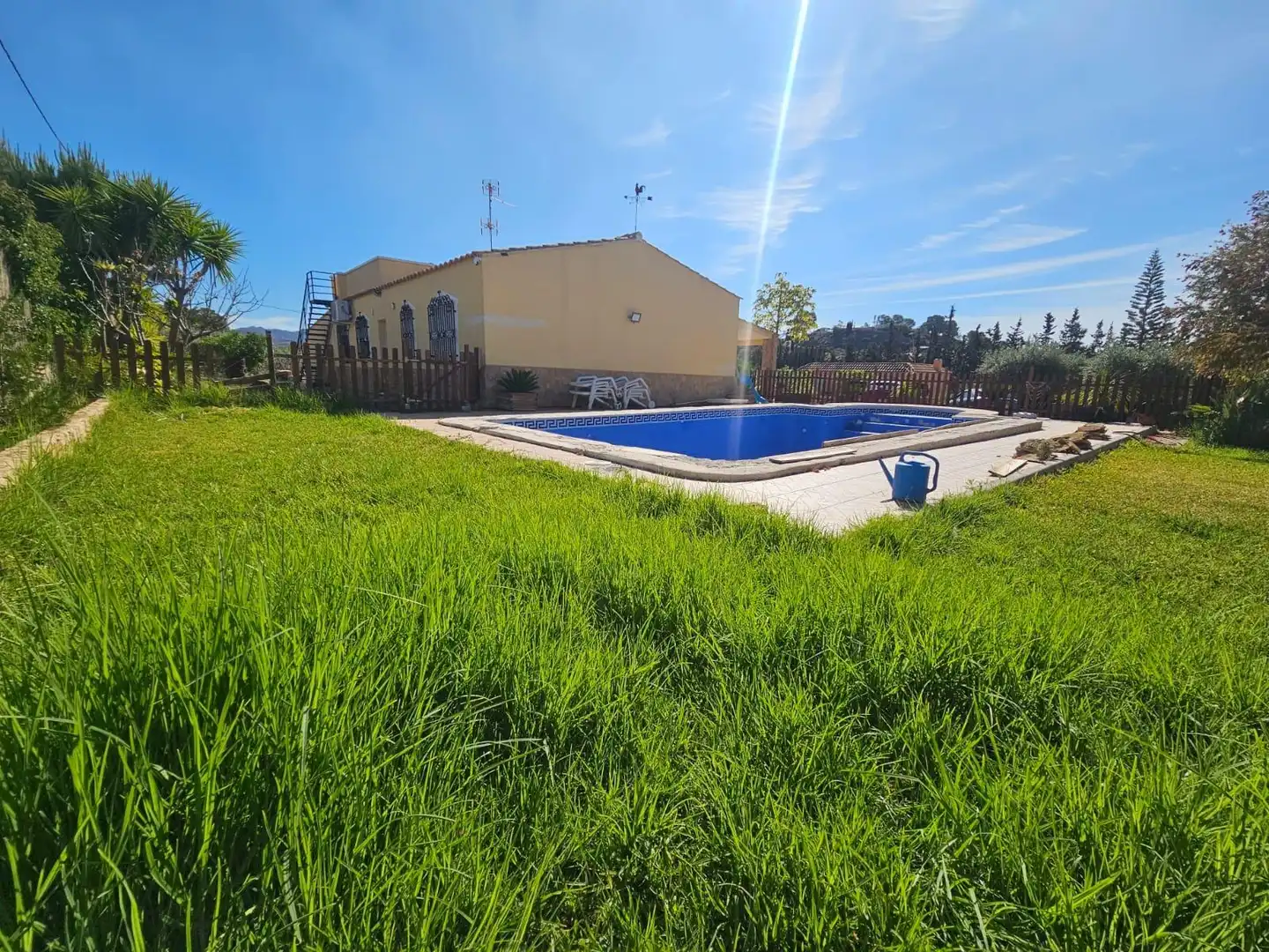 Piscina de Casa o xalet en venda en Águilas amb Jardí privat, Terrassa i Traster
