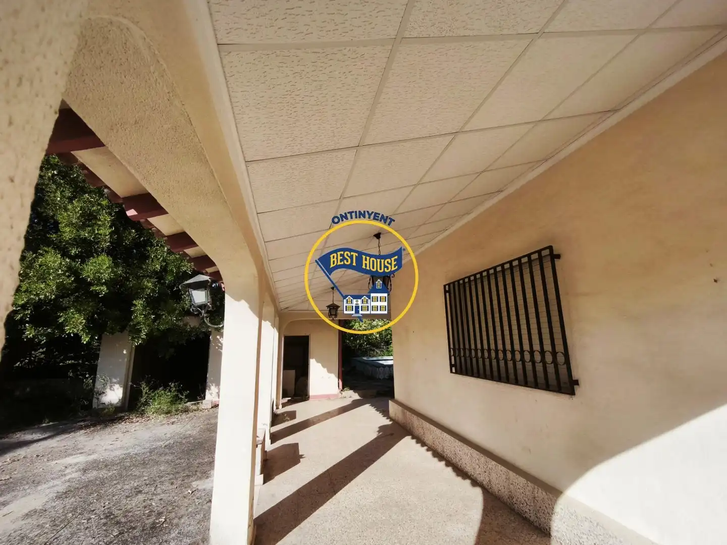 Vista exterior de Casa o chalet en venta en Ontinyent con Jardín privado y Piscina
