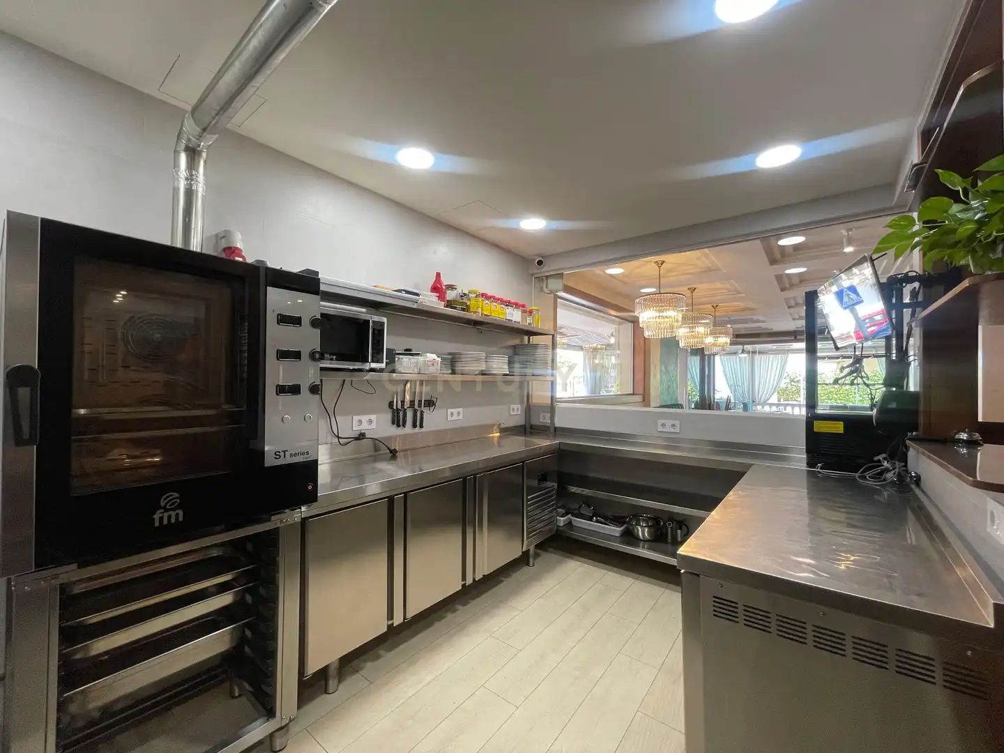 Cocina de Local en venta en Torremolinos con Aire acondicionado y Alarma