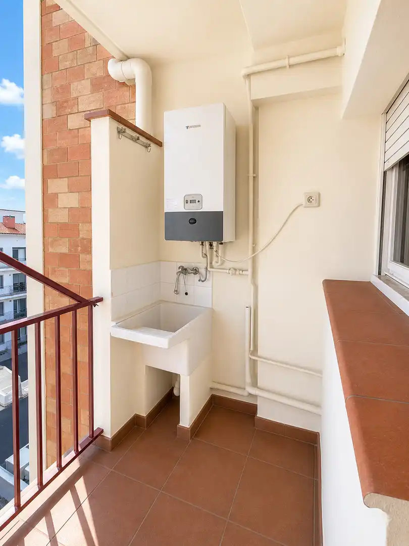 Balcony of Attic for sale in Girona  with Heating, Terrace and Storage room