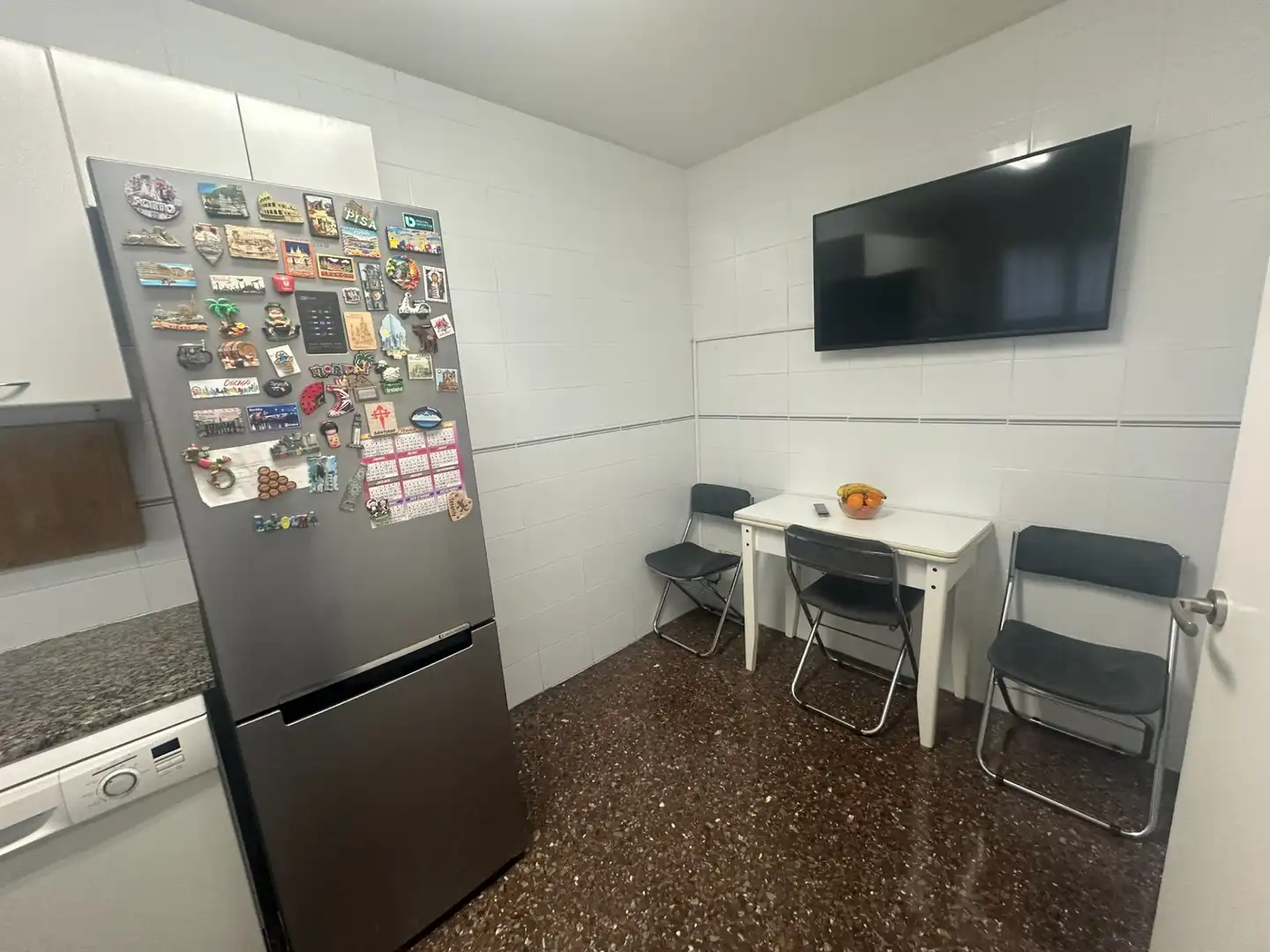 Cocina de Casa adosada en venta en Santa Coloma de Gramenet con Terraza y Balcón