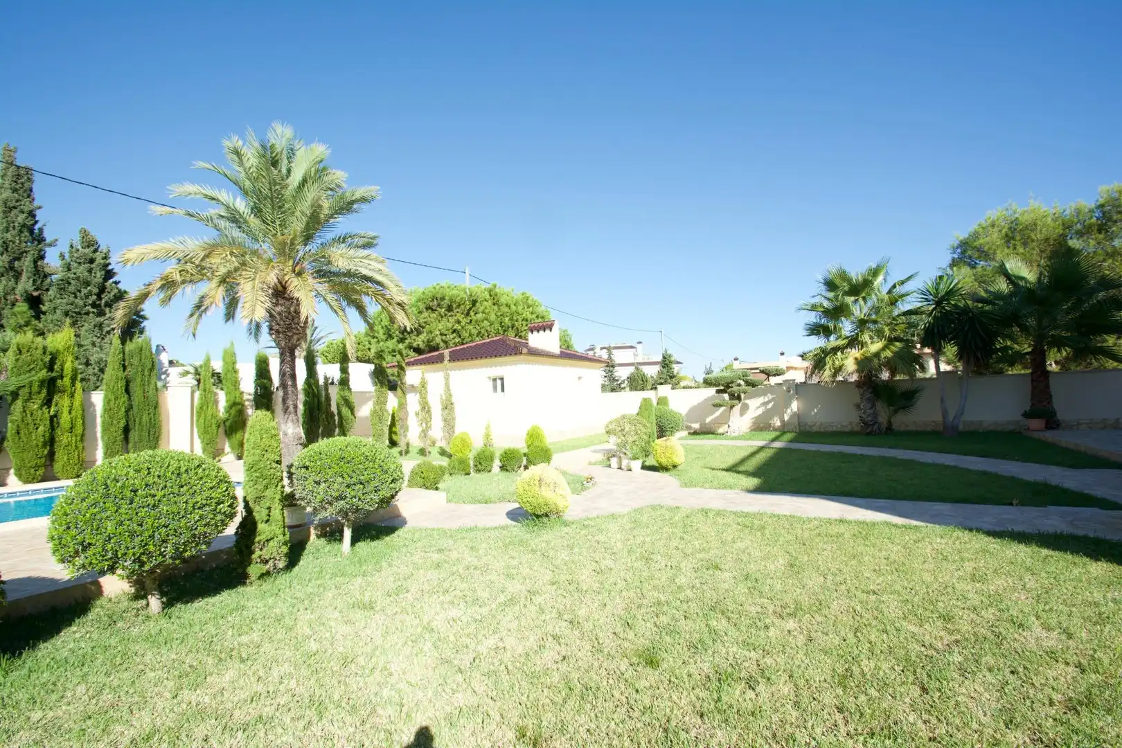 Garten von Haus oder Chalet zum Verkauf in Orihuela mit Klimaanlage, Heizung und Privatgarten