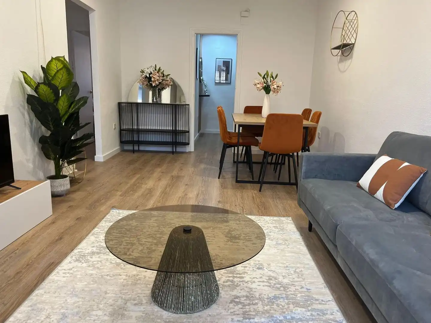 Sala d'estar de Pis en venda en Málaga Capital