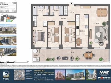 Neubau-Wohnung mit Pool zum Verkauf in Poligono Sup 115