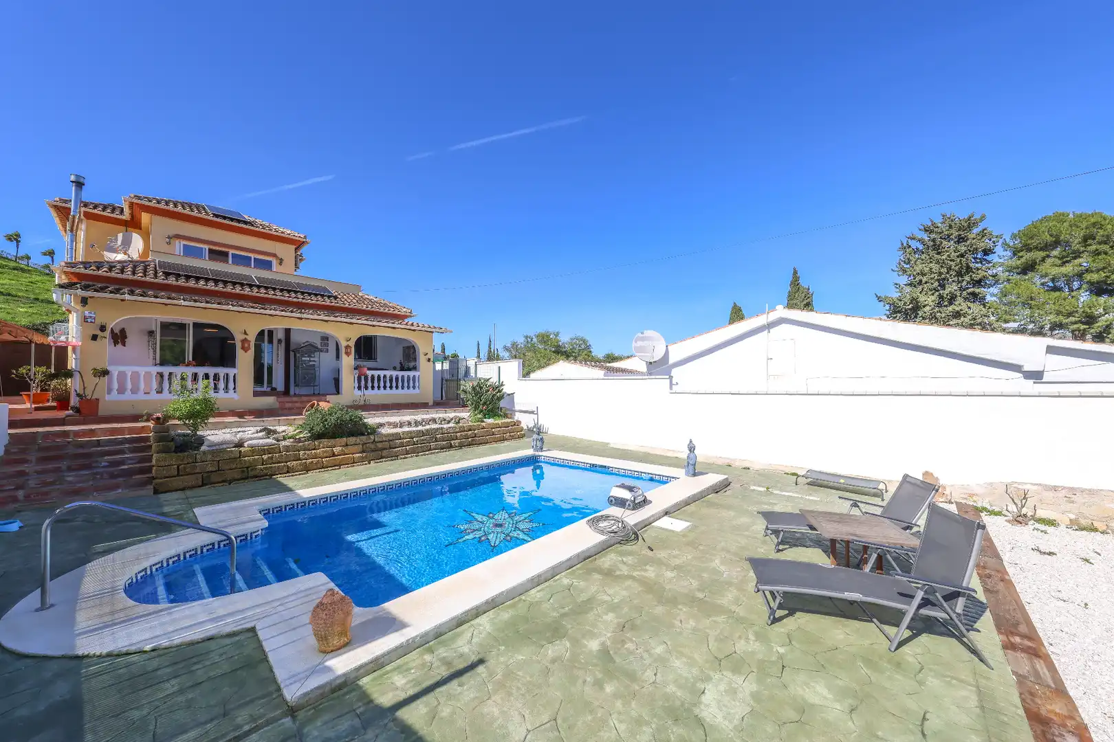 Garden of Houses for sale in Coín  with Private garden and Swimming Pool